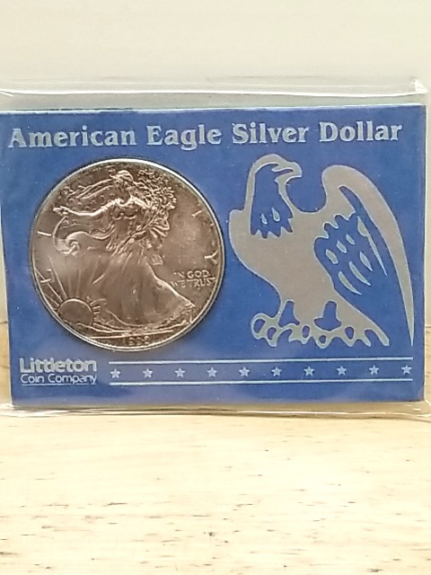 Item #112 — 1996 American Eagle Silver Dollar photo 1 of 2
