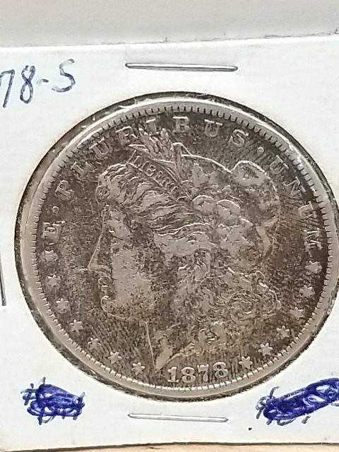 Item #78 — 1878 S Morgan Silver Dollar photo 1 of 2