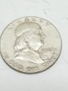 Item #130 — 1962 D Ben Franklin Silver Half Dollar Coin photo 1 of 2