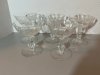 Item #111 — Vintage Waverly Heisey Rose pattern crystal sherbet glasses, 5 total photo 1 of 6