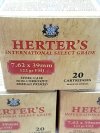 Item #75 — Herter's 7.62x39mm Ammo Boxes 60 rounds, cant ship photo 2 of 2