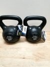 Item #25 — Pair of 5LB Kettlebells photo 1 of 2