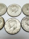 Item #102 — 1966-1968 Kennedy Half Dollars, 40% Silver photo 3 of 5