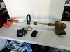 Item #158 — BLACK & Decker Weed Trimmer, charger, battery photo 1 of 4