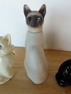 Item #272 — Vintage Cat Figurines,  Avon, one missing eye photo 4 of 5