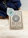 Item #86 — Boyds Bear in Denim Outfit 8 in, exc cond photo 2 of 3