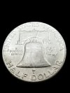 Item #12 — 1963 D Ben Franklin Silver Half Dollar photo 2 of 2