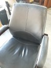 Item #278 — Black Leather Office Chair photo 4 of 5