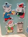 Item #21 — 1950s Dolly Pin-ups, 3 Little Kittens, original packaging, never been used, largest 16 inch photo 2 of 12