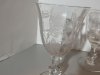 Item #106 — Vintage Waverly Heisey Rose Pattern crystal goblets, 4 total photo 2 of 6