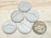 Item #99 — 6 Silver Jefferson Nickels photo 5 of 5