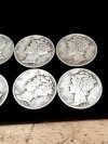 Item #9 — Silver Mercury Dimes photo 2 of 4