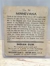 Item #59 — Minnevana Indian Chewing Gum Card photo 2 of 2