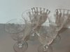Item #104 — Vintage Waverly Heisey Rose Pattern crystal goblets, 4 total photo 4 of 5