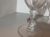 Item #106 — Vintage Waverly Heisey Rose Pattern crystal goblets, 4 total photo 3 of 6