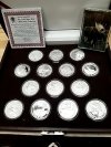 Item #20 — 27 SILVER Proof Coins collector set, READ DESCRIPTION photo 2 of 8