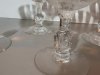 Item #110 — Vintage Waverly Heisey Rose pattern crystal sherbet glasses, 4 total photo 3 of 5