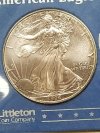 Item #112 — 1996 American Eagle Silver Dollar photo 2 of 2
