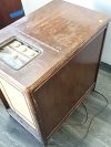 Item #168 — AIRLINE record/radio, get power, sells as is, 26 by 24 by 16 inch photo 2 of 6