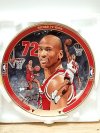 Item #151 — 1996 Michael Jordan 72 Wins Commemorative Plate COA, MIB photo 1 of 5