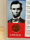 Item #82 — Lincoln Kennedy Coin Set, 40% silver half dollar, penny, COA photo 4 of 9