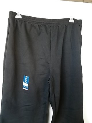 Item #295 — New Black Fleece Lined Sweatpants Mens xl photo 2 of 2