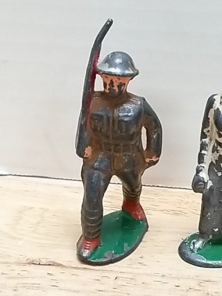 Item #14 — Vintage Toy Soldiers, each approx 3 inch photo 5 of 5
