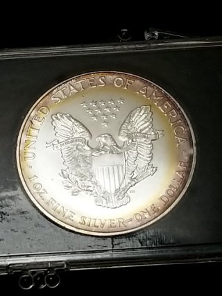 Item #72 — 1995 American Eagle Silver Dollar photo 3 of 3