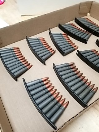 Item #34 — Ammunition in Clips 7.62 x 39, Can't ship photo 3 of 4