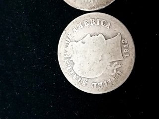 Item #11 — 1910-1914 Silver Barber Dimes photo 4 of 5