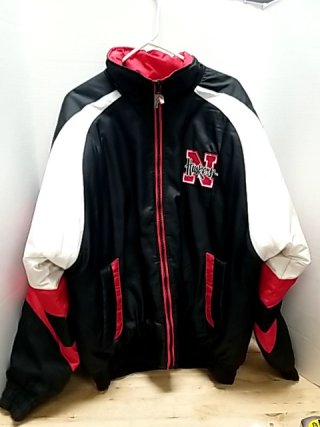 Item #85 — Nebraska Huskers Puffer Jacket L  great cond