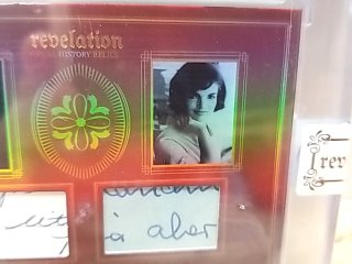 Item #83 — Marilyn Monroe & Jackie Kennedy Relics Card 63/99 photo 3 of 4