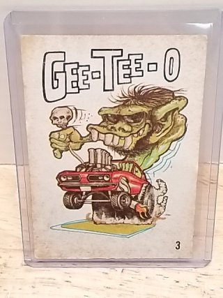 Item #55 — Gee-Tee-O Monster Car Card photo 1 of 2