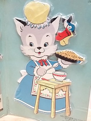 Item #21 — 1950s Dolly toy 3 Little Kittens, original packaging, never been used, largest 16 inch photo 3 of 12