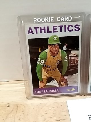 Item #90 — 1959-1964 Topps Rookie Baseball Cards, Anderson, LaRussa, Piniella photo 4 of 5