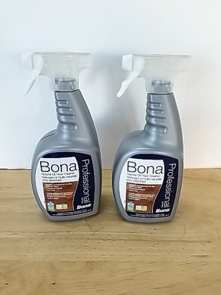 Item #166 — New Two Bona Professional Floor Cleaners Each 10 inch tall photo 1 of 2