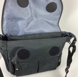 Item #118 — Black Diaper Bag Columbia Messenger Bag photo 5 of 5