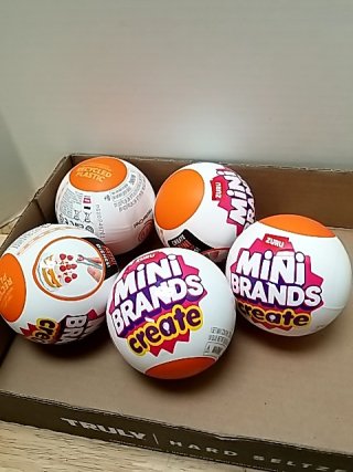 Item #56 — New Mini Brands Create Toy Capsules