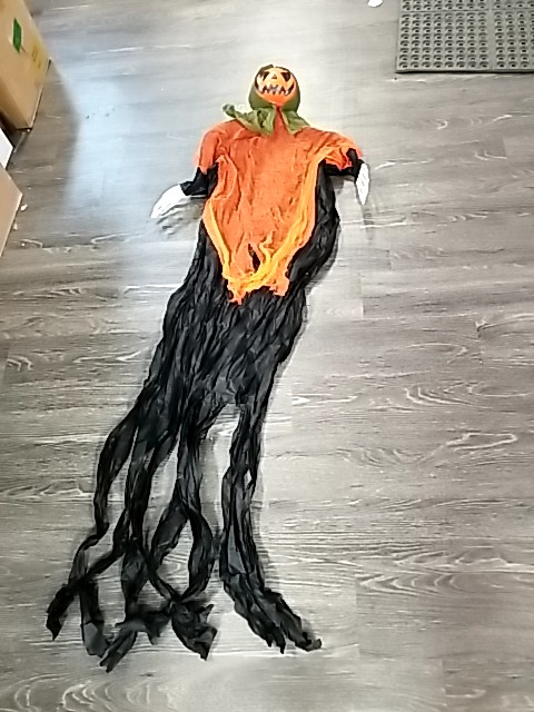 Item #74 — New Halloween Pumpkin Scarecrow Decoration 6 foot photo 1 of 2