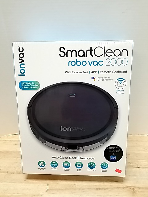 Item #5 — New Ionvac SmartClean Robo Vac 2000 photo 1 of 7