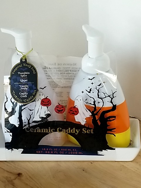 Item #559 — New Halloween Soap Dispenser Set photo 1 of 3