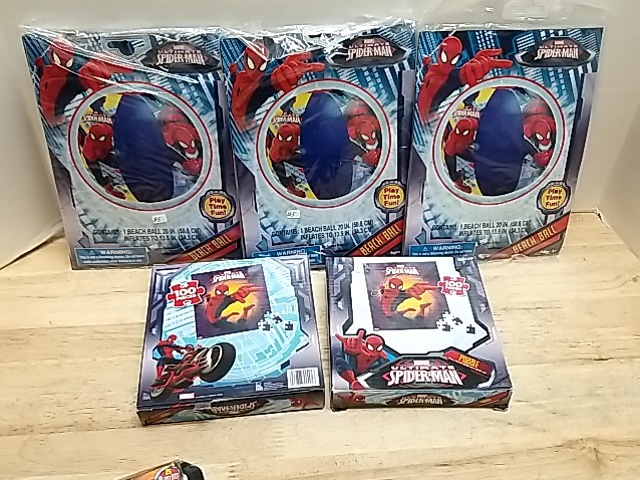 Item #519 — Spider-Man Toys & Beach Balls photo 1 of 2
