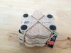 Item #285 — New Halloween Ghost Wooden Coasters Set photo 3 of 3