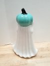 Item #21 — New Ceramic Ghost with Pumpkin LED 14 inch tall photo 3 of 3