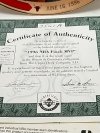 Item #40 — 1996 Michael Jordan NBA Finals MVP Plate, MIB, COA photo 2 of 4