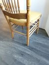 Item #3 — VINTAGE Oak Dining Chair 40 inch tall photo 5 of 6
