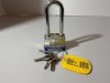 Item #529 — Brinks Padlock with Keys photo 1 of 3
