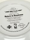 Item #40 — 1996 Michael Jordan NBA Finals MVP Plate, MIB, COA photo 4 of 4