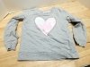 Item #351 — New Gray Heart Sweatshirt 3T photo 2 of 3