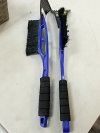 Item #491 — New Blue-handled wire brushes set